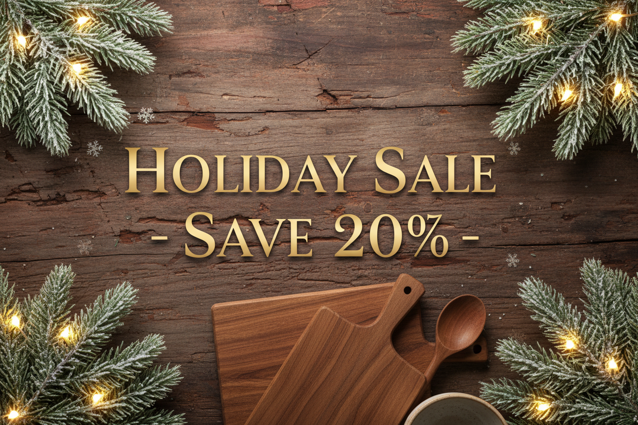Holiday sale. Save 20%
